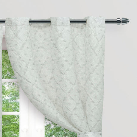 Cortina Fique Blanco 270x220cm Horizontal Argolla - Cortinas y Persianas | Bylmo