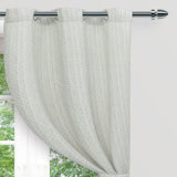 Cortina Yute Gris Claro 270x220cm Horizontal Argolla - Cortinas y Persianas | Bylmo
