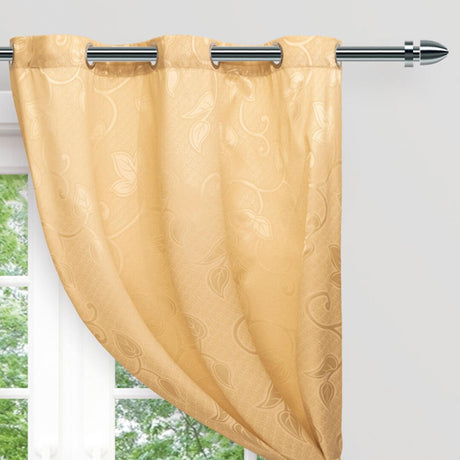Cortina Pergamino Camel 270x220cm Horizontal Argolla - Cortinas y Persianas | Bylmo