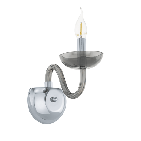 Lámpara de Pared Clásico Gris 1 Luz LED Ajustable 23x12x28cm - Iluminacion | Bylmo