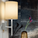 Lámpara de Pared Contemporáneo Gris 12x15cm Aluminio Ajustable LED - Iluminacion | Bylmo