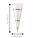 Lámpara de Pared Clásico Gris 1 Luz Ajustable LED 110V - Iluminacion | Bylmo