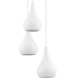 Lámpara Colgante Moderno 35x35x110cm Blanco Ajustable - Iluminacion | Bylmo
