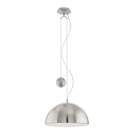 Lámpara Colgante Rústico Gris 38x110cm ACERO Ambiente Ajustable LED - Iluminacion | Bylmo