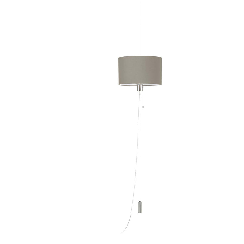 Lámpara Colgante Contemporáneo Gris Acero 35x35x150cm Ajustable Led 1100 Lúmenes 160 Ip20