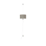 Lámpara Colgante Contemporáneo Gris Acero 1.47kg 35x35x150cm - Iluminacion | Bylmo