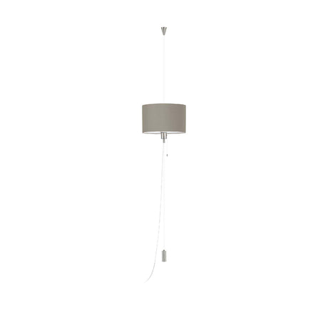 Lámpara Colgante Contemporáneo Gris Acero 1.47kg 35x35x150cm - Iluminacion | Bylmo