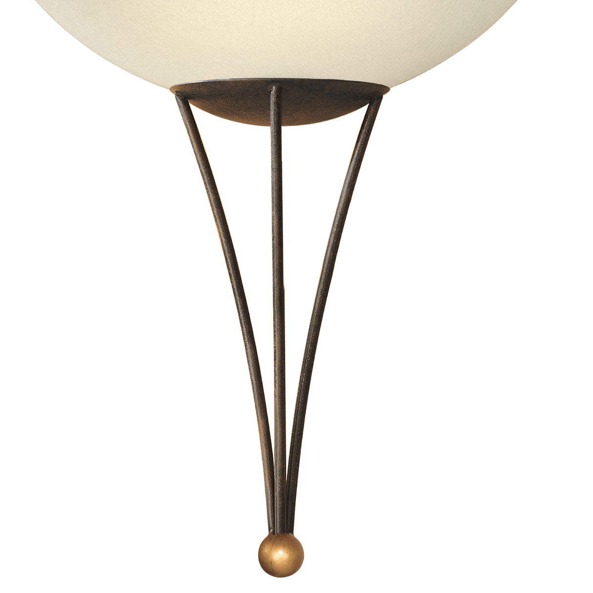 Lámpara de Pared Clásico 1 Luz 30x8x32 Café Acero IP20 - Iluminacion | Bylmo