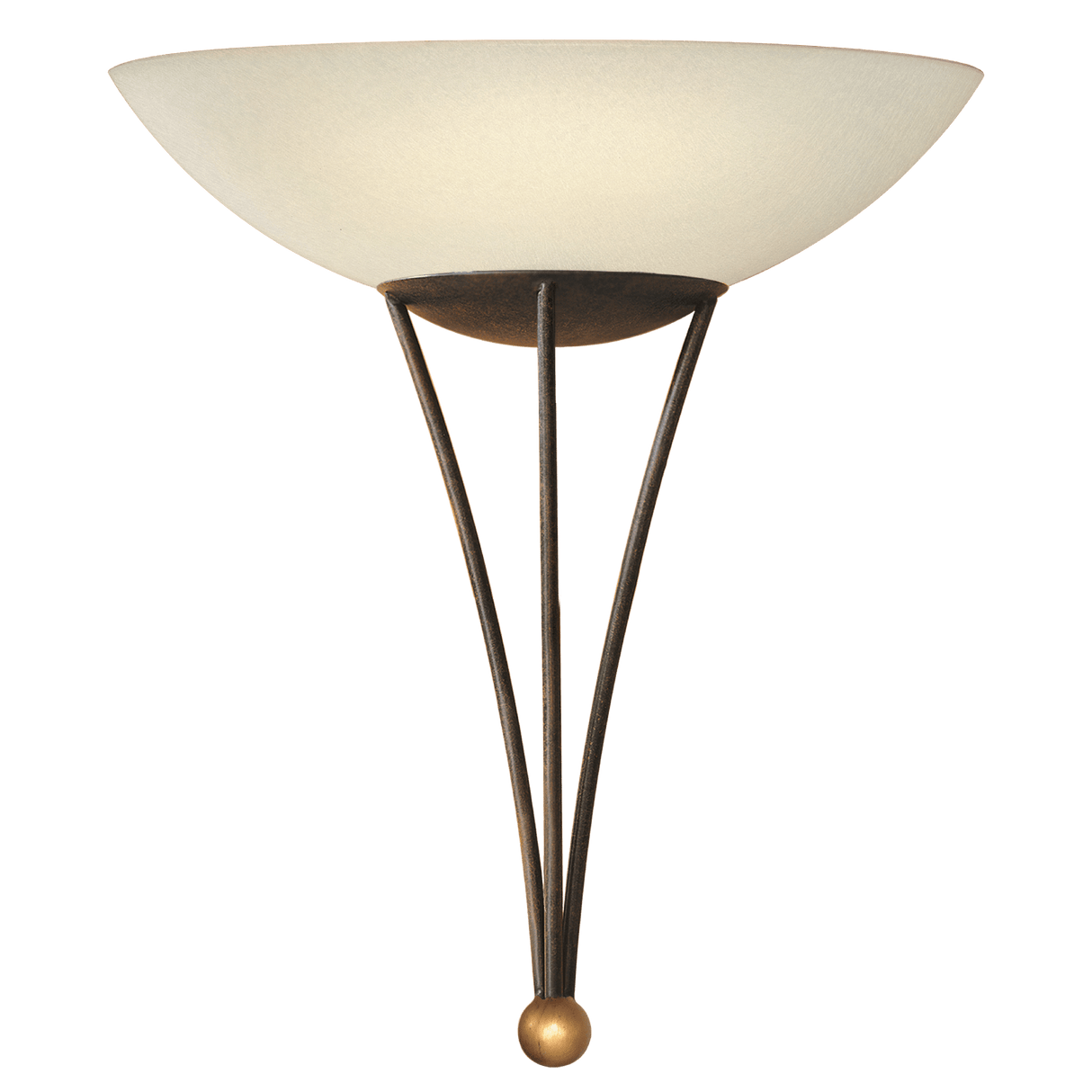 Lámpara de Pared Clásico 1 Luz 30x8x32 Café Acero IP20 - Iluminacion | Bylmo