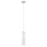 Lámpara Colgante Moderno Gris Acero 16x6x110cm Ambiente LED - Iluminacion | Bylmo