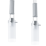 Lámpara Colgante Moderno Gris Acero Ajustable 110V 4 Luces - Iluminacion | Bylmo