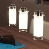 Lámpara Colgante Moderno Gris Acero Ajustable 110V 4 Luces - Iluminacion | Bylmo