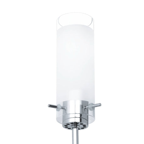 Lámpara de Pared Moderno ACERO Gris Sobrepuesta Ambiente 1 Luz LED - Iluminacion | Bylmo