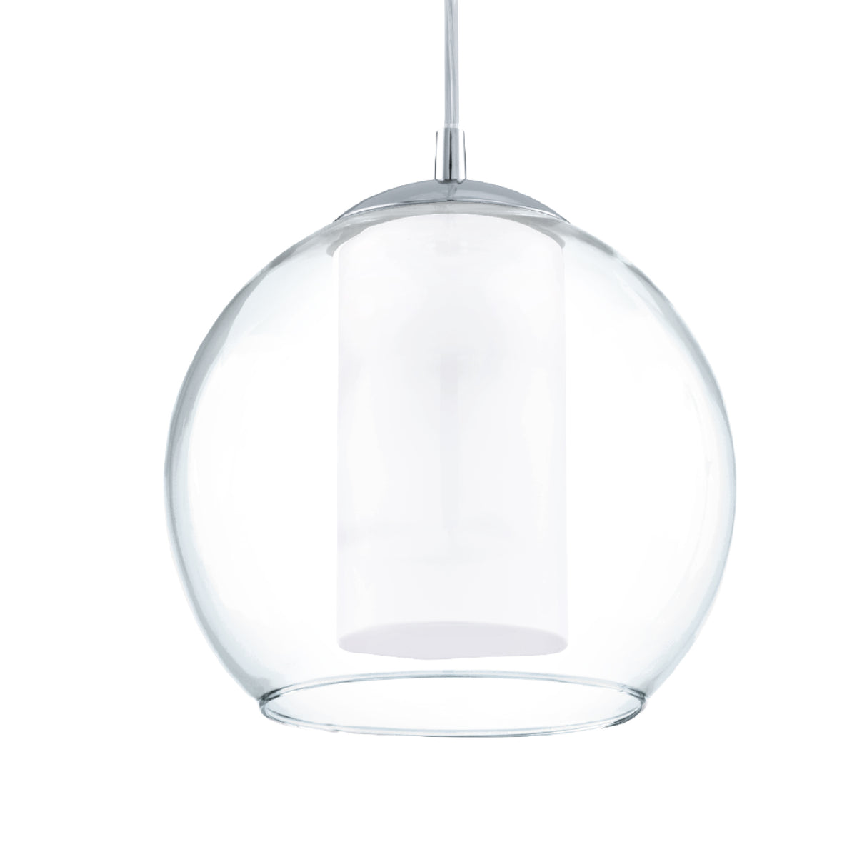 Lámpara Colgante Contemporáneo Gris Acero Ajustable 1100 Lúmenes - Iluminacion | Bylmo