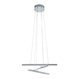 Lámpara Colgante Moderno Gris Acero 3 Luces Ajustable - Iluminacion | Bylmo