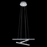 Lámpara Colgante Moderno Gris Acero 3 Luces Ajustable - Iluminacion | Bylmo