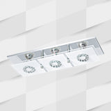 Lámpara Moderno Gris 3 luces 41x13x8cm LED - Iluminacion | Bylmo