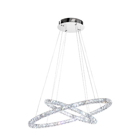 Lámpara Colgante Moderno Gris Acero 2 Luces Ajustable LED 67x90x150cm - Iluminacion | Bylmo