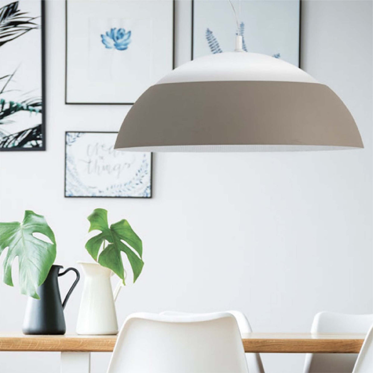 Lámpara Colgante Moderno Gris Acero Ajustable LED 65x1830 5800L 160 IP20 - Iluminacion | Bylmo