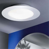 Lámpara Contemporáneo Gris Acero 33x33cm 1600 Lúmenes - Iluminacion | Bylmo