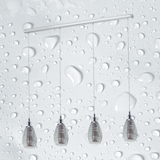 Lámpara Colgante Moderno Gris Acero 4 Luces Ajustable - Iluminacion | Bylmo