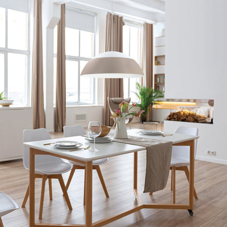 Lámpara Colgante Moderno Gris Acero Ajustable 44x44x183cm 2600 Lúmenes LED 110V - Iluminacion | Bylmo