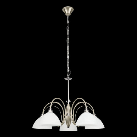 Lámpara Colgante Clásico 5 Luces Dorado Ajustable 63x110cm - Iluminacion | Bylmo