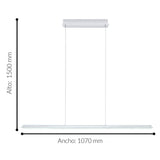 Lámpara Colgante Moderno Gris Diseño Único - Iluminacion | Bylmo