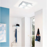 Lámpara Contemporáneo Gris 29x29x7cm 1600 Lúmenes LED 4 Luces - Iluminacion | Bylmo