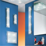 Lámpara Contemporáneo Gris 29x29x7cm 1600 Lúmenes LED 4 Luces - Iluminacion | Bylmo