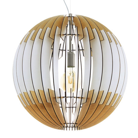 Lámpara Colgante Rústico Madera 70x70x200cm Ajustable Ambiente LED - Iluminacion | Bylmo