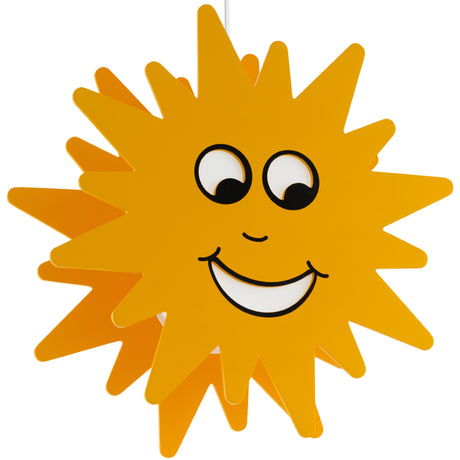 Lámpara Colgante Tropical Dorado Ajustable 1 Luz 38x38x110cm 0.82kg - Iluminacion | Bylmo