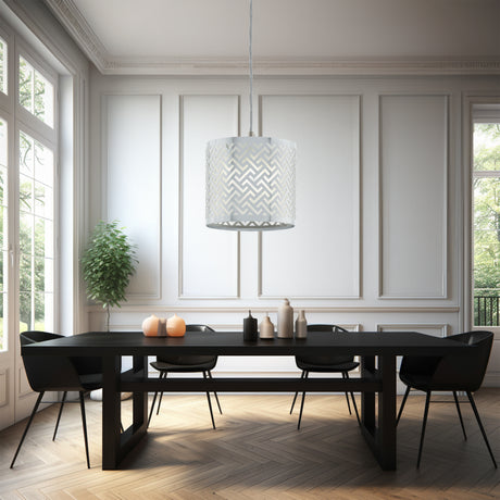 Lámpara Colgante Contemporáneo Gris Diseño Contemporáneo Ajustable 1100 Lúmenes - Iluminacion | Bylmo