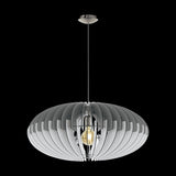 Lámpara Colgante Rústico Gris 1 Foco LED Ajustable 70x200cm - Iluminacion | Bylmo