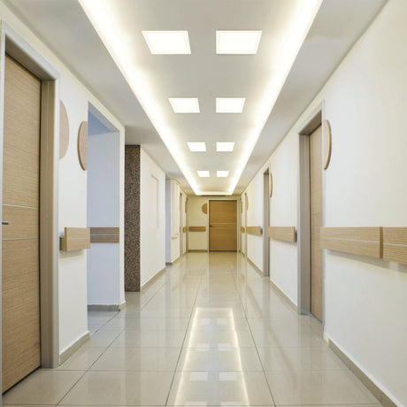 Lámpara Empotrable Contemporáneo 22x3x22 Blanco LED 1600 Lúmenes - Iluminacion | Bylmo