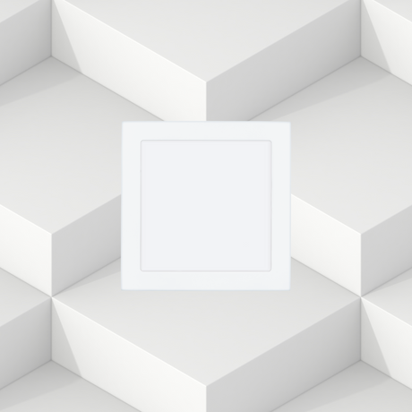 Lámpara Empotrable Contemporáneo 22x3x22 Blanco LED 1600 Lúmenes - Iluminacion | Bylmo