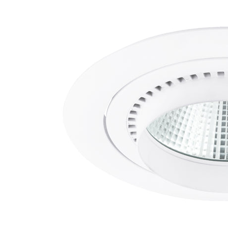 Lámpara Empotrable Contemporáneo 1 Luz Blanco 17x8x15cm ALUMINIO - Iluminacion | Bylmo