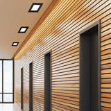 Lámpara Empotrable Contemporáneo LED 14x19x22cm Negro 2600lm 160 IP20 - Iluminacion | Bylmo