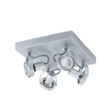 Spot de Iluminación Industrial 27x27x27 cm Gris Ajustable - Iluminacion | Bylmo