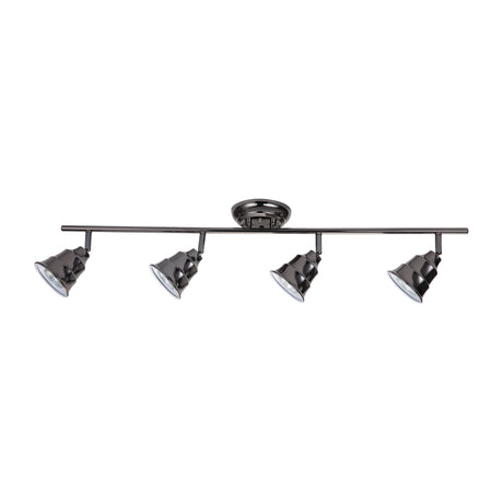 Spot de Iluminación Industrial 9x83x19 Negro Acero Pared LED 35 4 Luces - Iluminacion | Bylmo