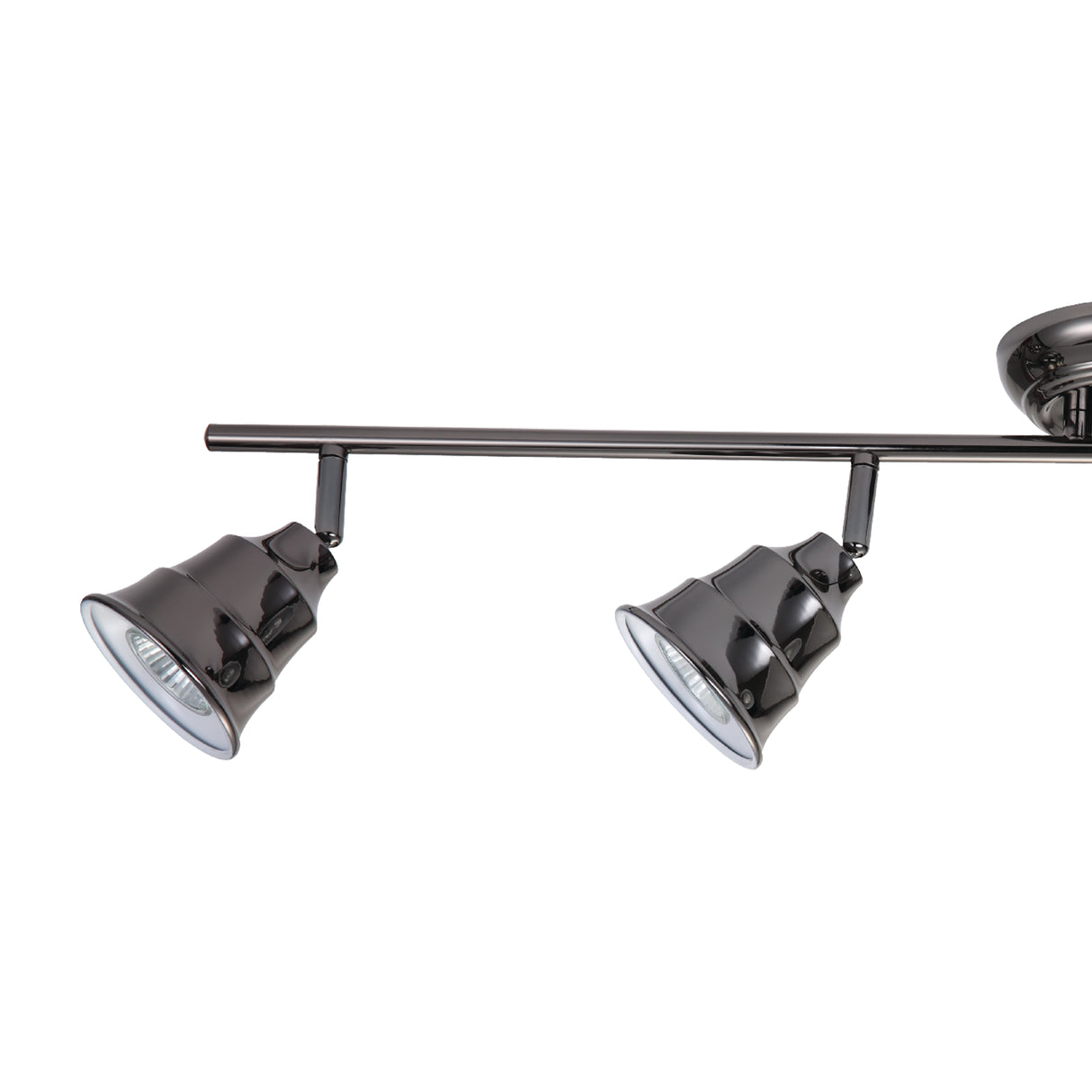 Spot de Iluminación Industrial 9x83x19 Negro Acero Pared LED 35 4 Luces - Iluminacion | Bylmo