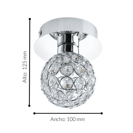 Spot de Iluminación Moderno Gris Diseño Único Ajustable - Iluminacion | Bylmo