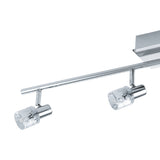 Spot de Iluminación Moderno Gris Acero de Pared 9x78cm 450 Lúmenes - Iluminacion | Bylmo