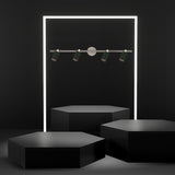 Spot de Iluminación Moderno 4 Luces Gris Acero Ajustable - Iluminacion | Bylmo