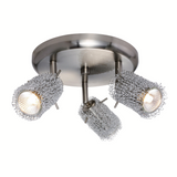 Spot de Iluminación Moderno 22x14x22cm Gris Ajustable - Iluminacion | Bylmo