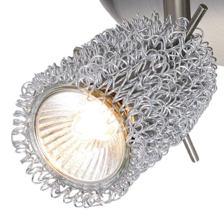 Spot de Iluminación Moderno 22x14x22cm Gris Ajustable - Iluminacion | Bylmo