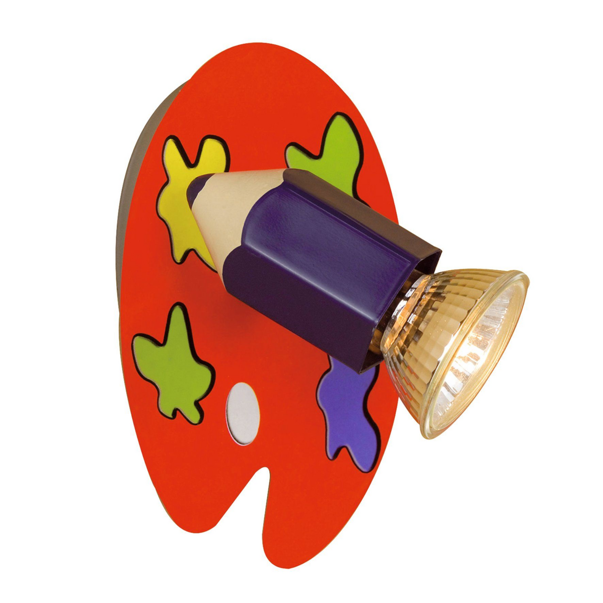 Spot de Iluminación Contemporáneo Rojo 1 Ajustable LED 450L 35 IP20 - Iluminacion | Bylmo