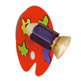 Spot de Iluminación Contemporáneo Rojo 1 Ajustable LED 450L 35 IP20 - Iluminacion | Bylmo