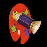 Spot de Iluminación Contemporáneo Rojo 1 Ajustable LED 450L 35 IP20 - Iluminacion | Bylmo