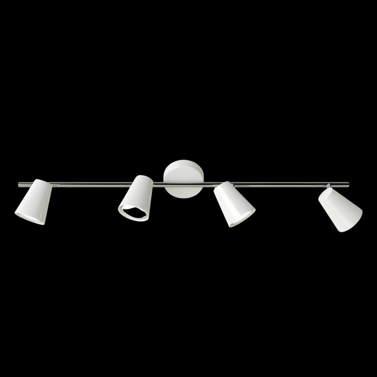 Spot de Iluminación Industrial 6x68 Blanco Acero Apto Exterior. - Iluminacion | Bylmo